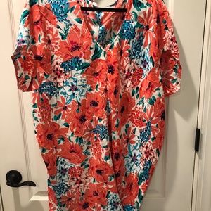 Marie Oliver Silk Tunic Sz L